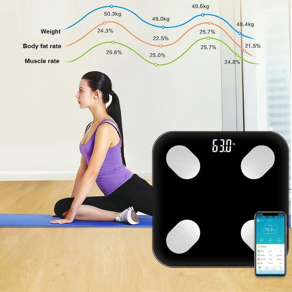 home health intelligent bluetooth body fat scale