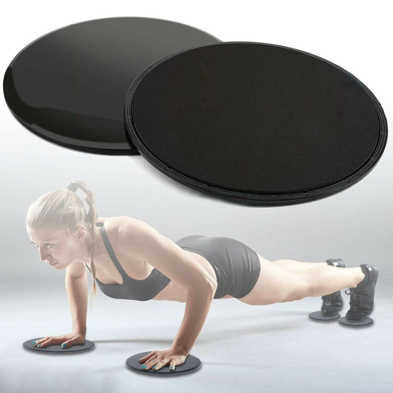 Exercise Sliders, Gliding Disc Feet For Women For Floor Black 